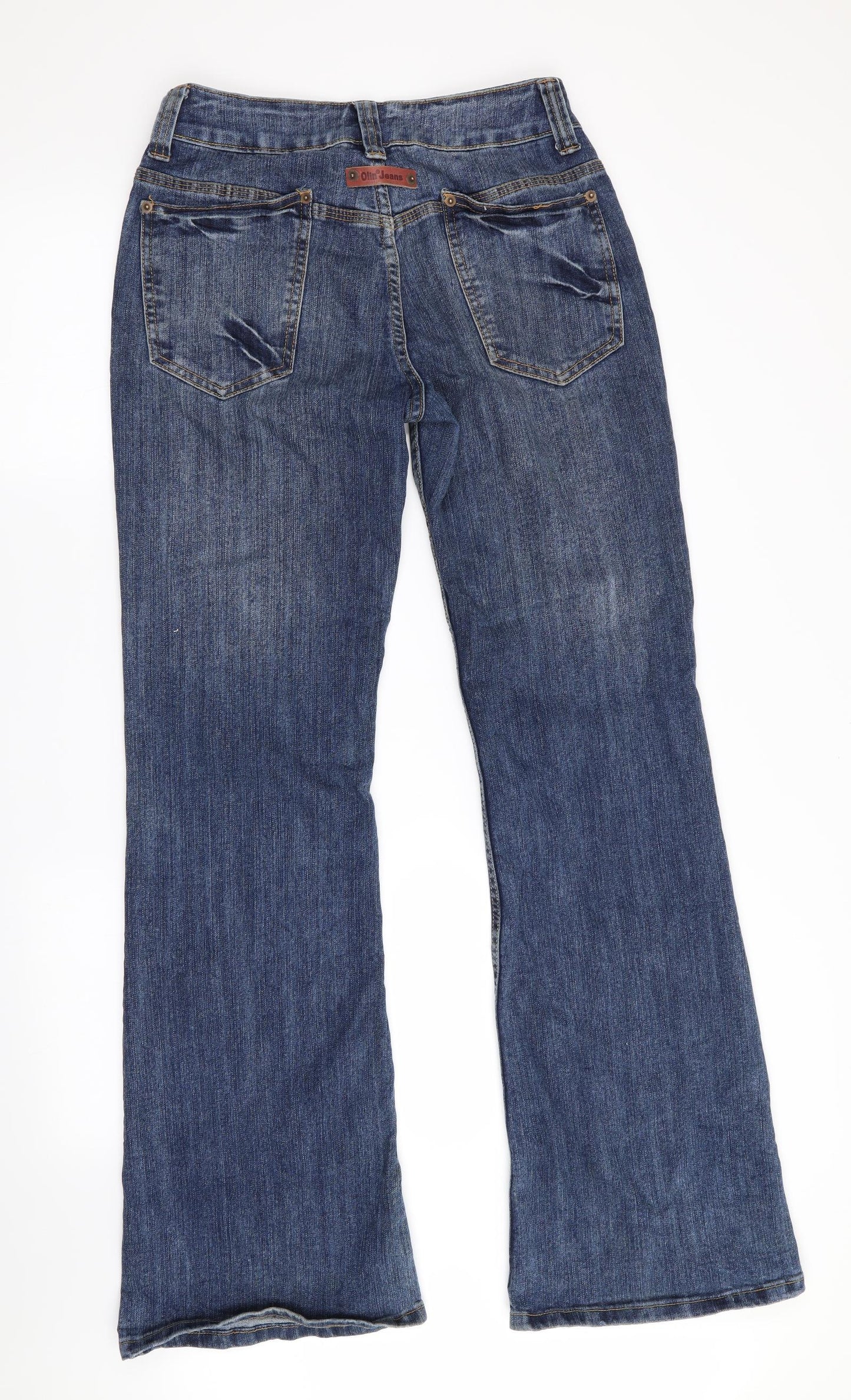 Olin Mens Blue   Bootcut Jeans Size 27 in L34 in