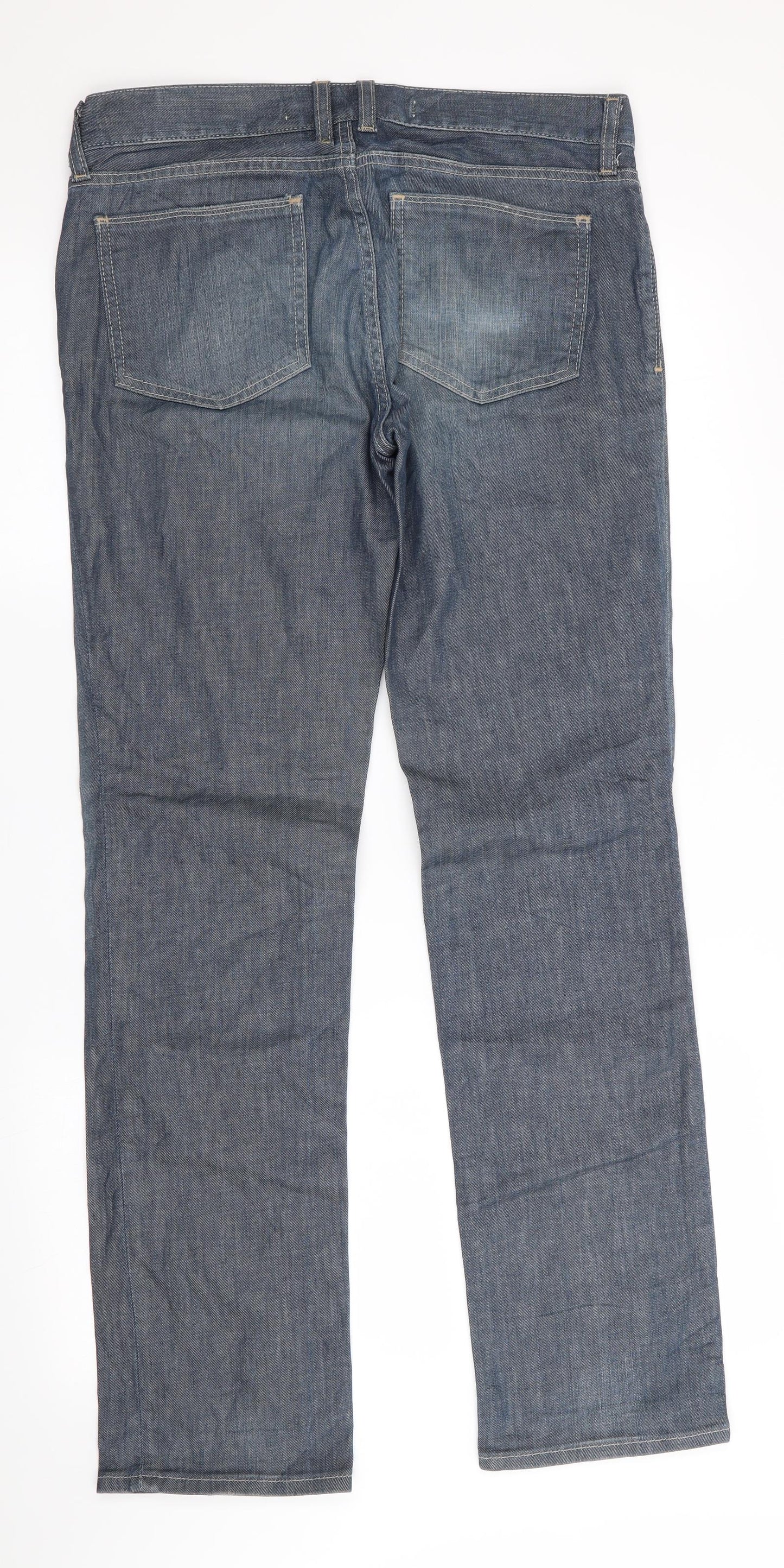 Gap Womens Blue   Straight Jeans Size 8 L32 in