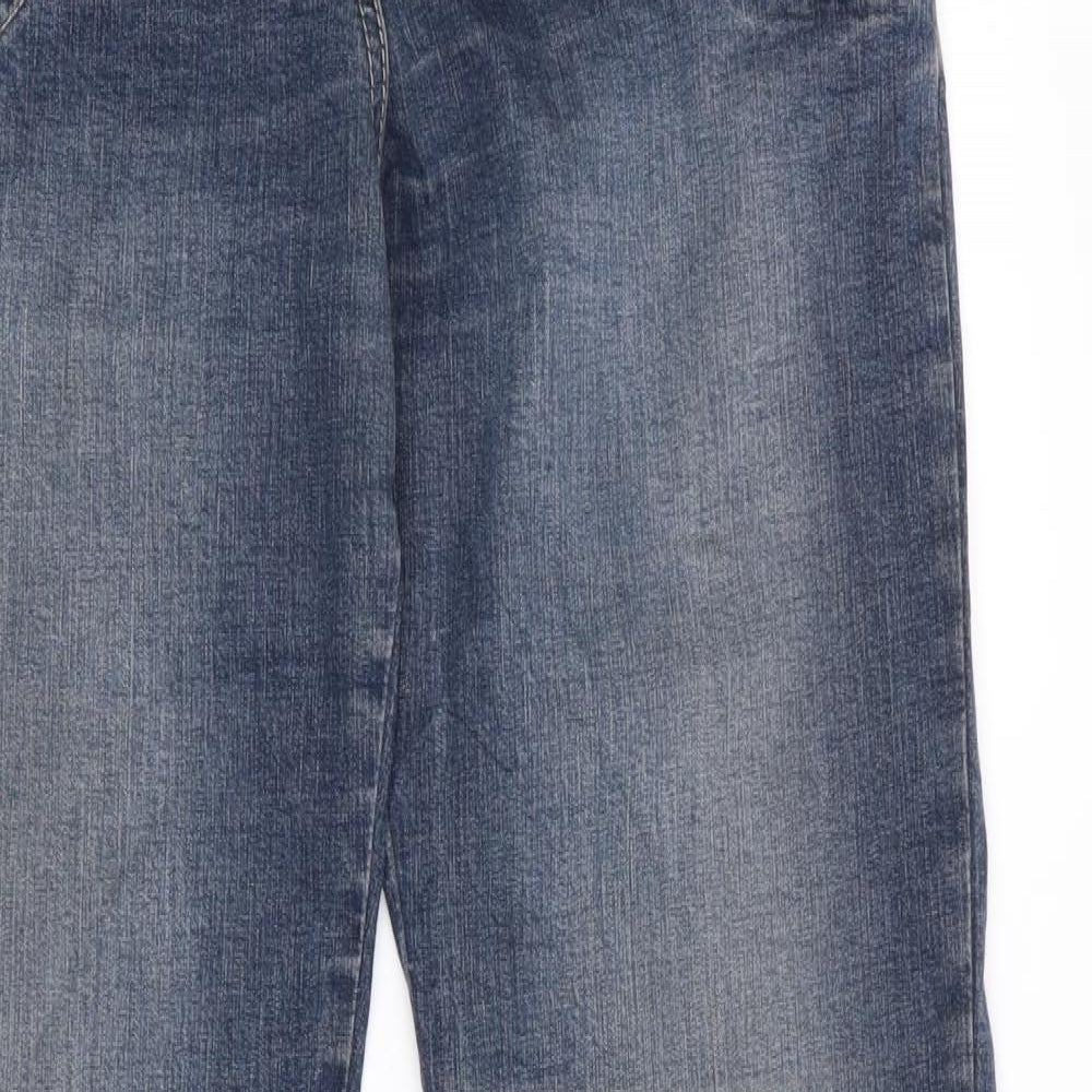 Spot Womens Blue   Bootcut Jeans Size 14 L32 in