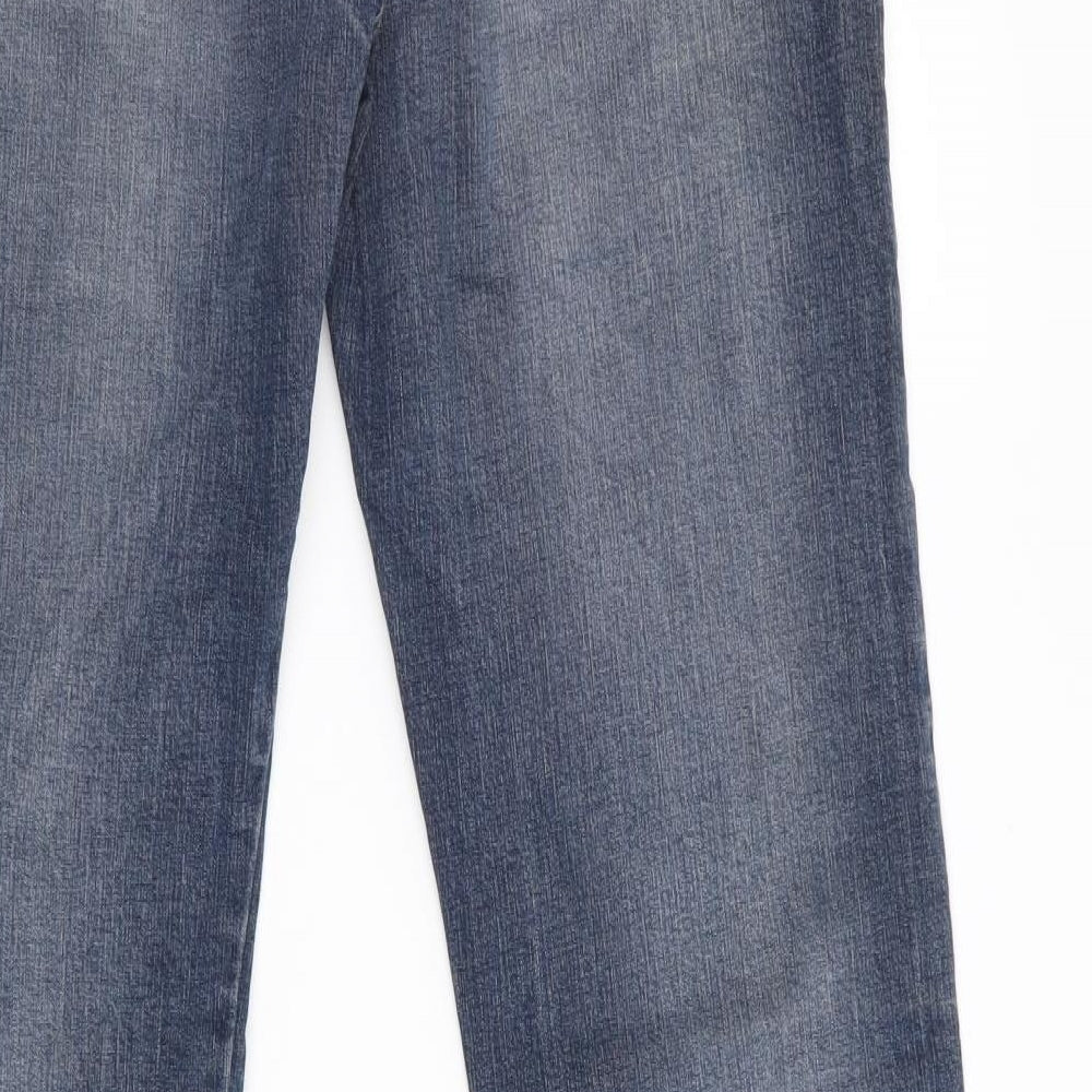 Spot Womens Blue   Bootcut Jeans Size 14 L32 in