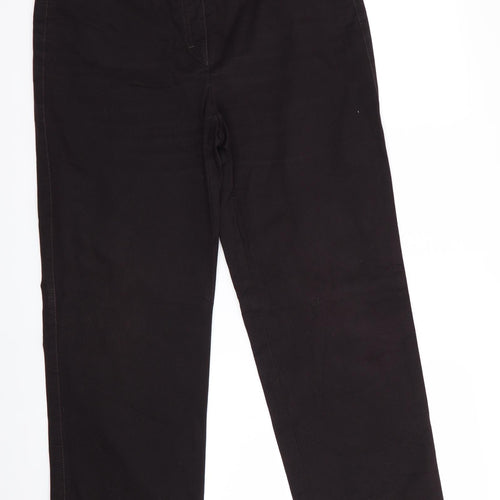 ZERRES Womens Brown   Trousers  Size 10 L27 in