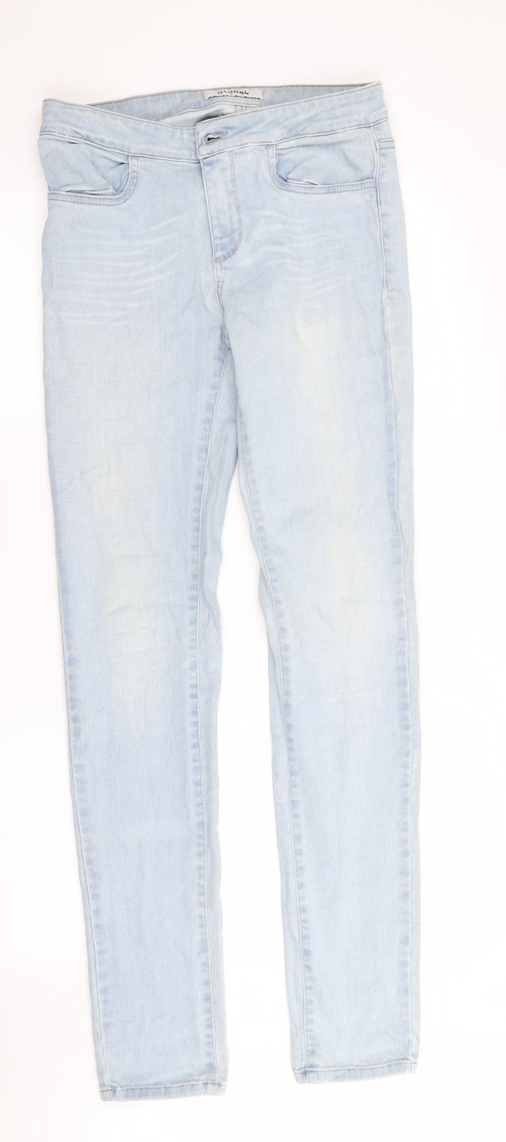 Global Funk Mens Blue Straight Jeans Size M L34 in