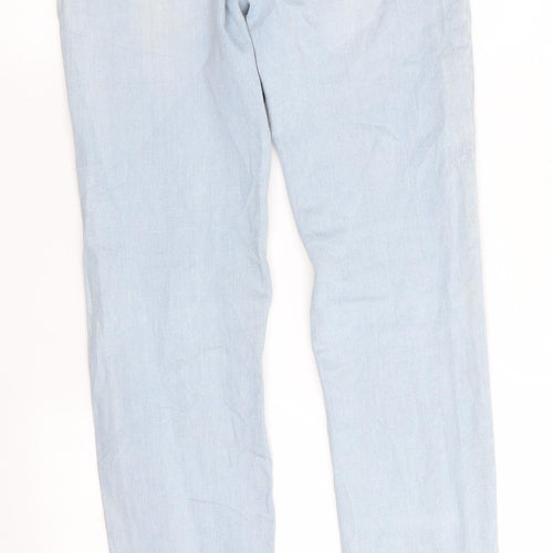 Global Funk Mens Blue   Straight Jeans Size M L34 in