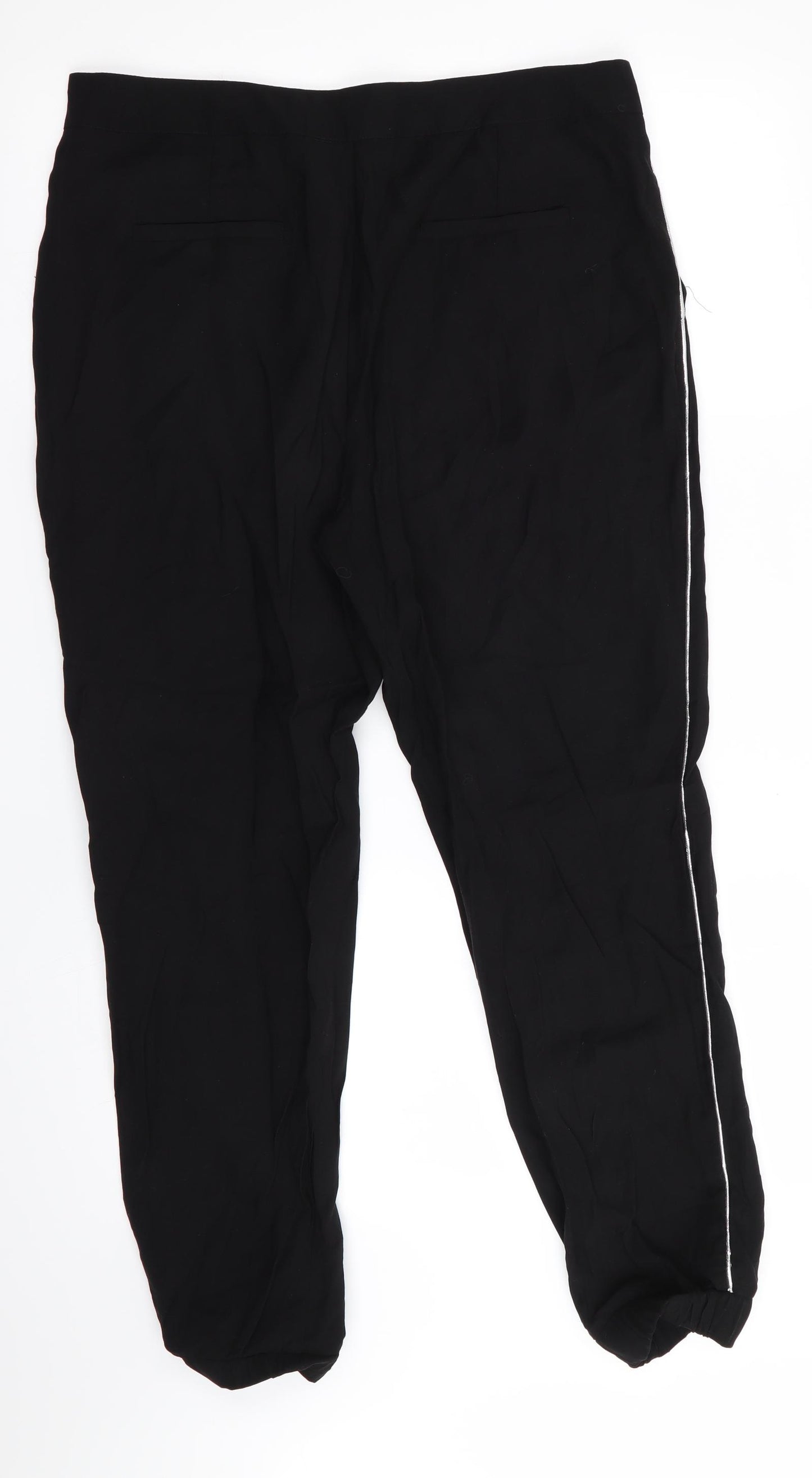 Top Secret Woman Womens Black   Jogger Trousers Size 10 L26 in