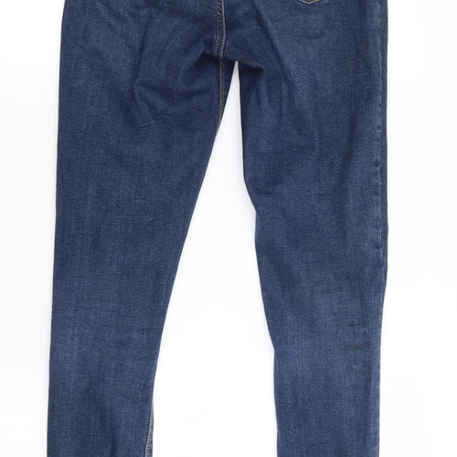 Denim Co Womens Blue   Skinny Jeans Size 10 L30 in