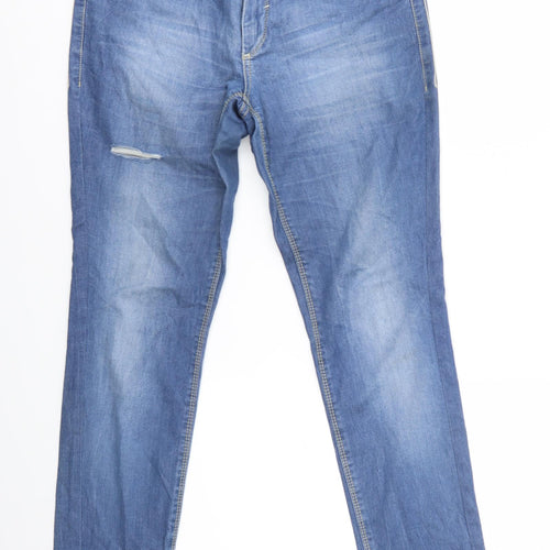 Rocks Womens Blue   Skinny Jeans Size 32 in L28 in