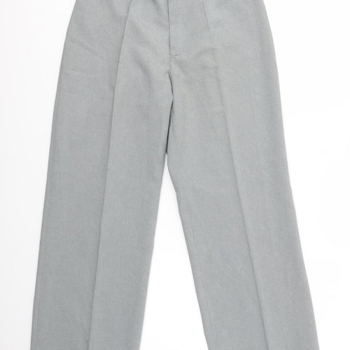 Street One Womens Grey   Dress Pants Trousers Size 14 L27 in