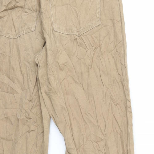 Astradivarius Womens Brown   Chino Trousers Size S L26 in
