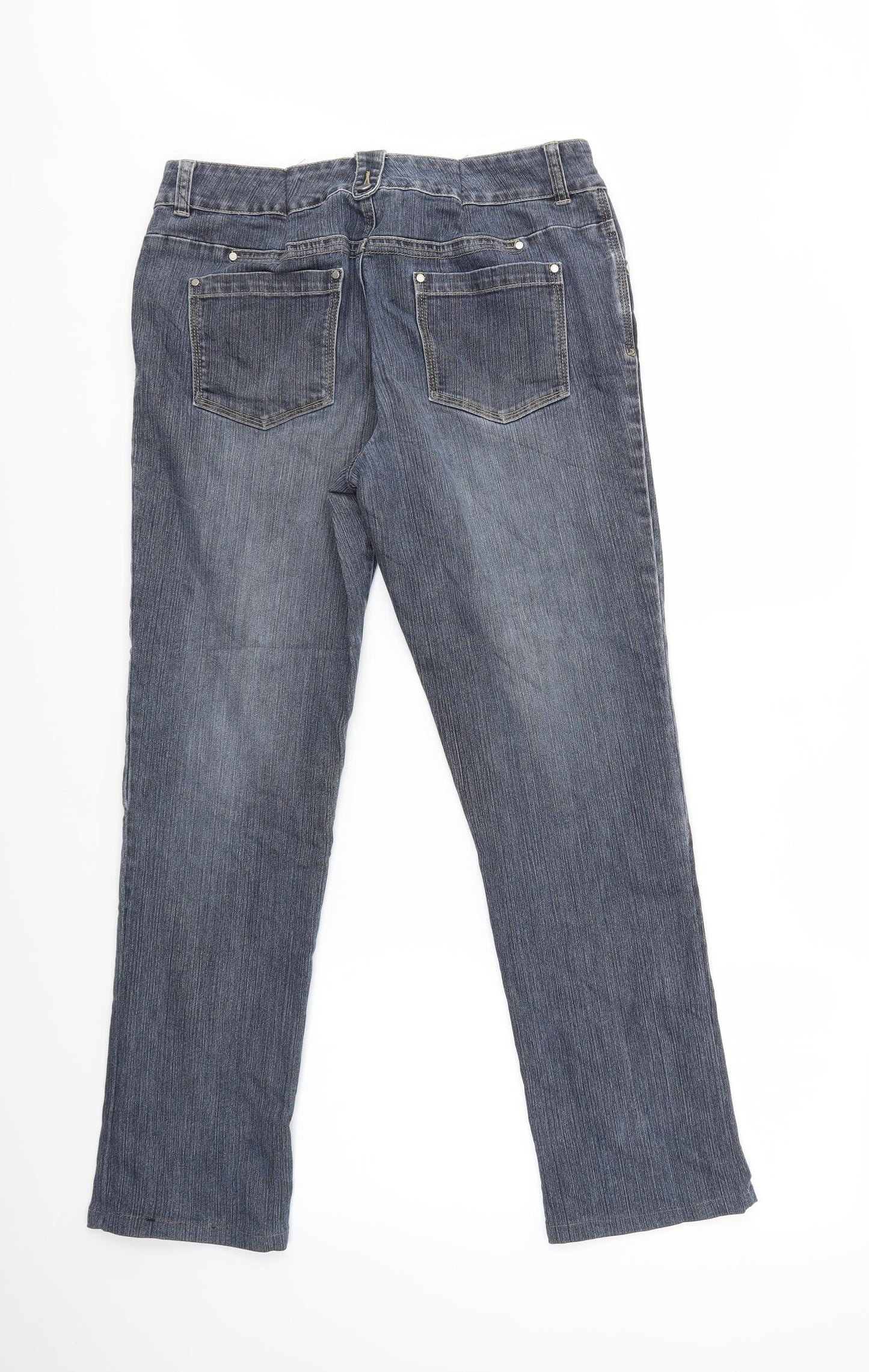 KappAhl Womens Blue   Bootcut Jeans Size 14 L29 in