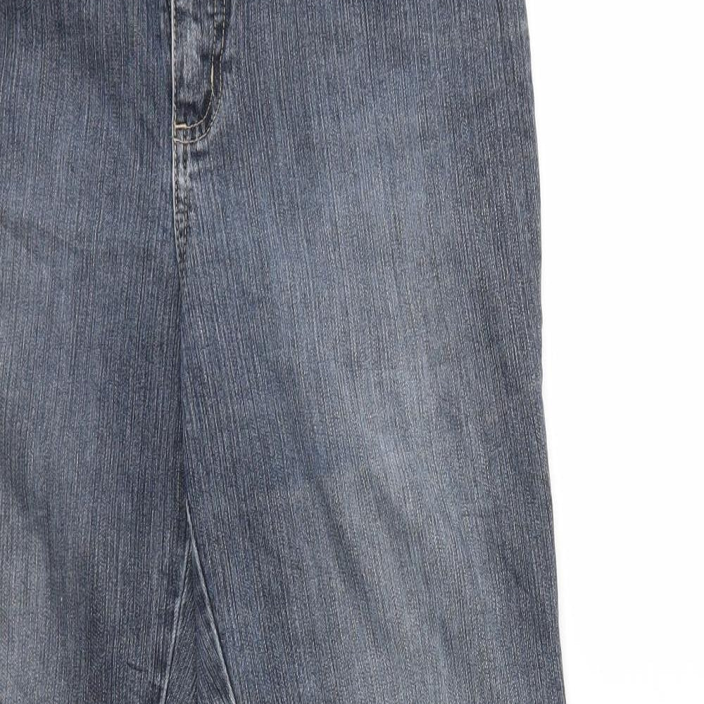 KappAhl Womens Blue   Bootcut Jeans Size 14 L29 in