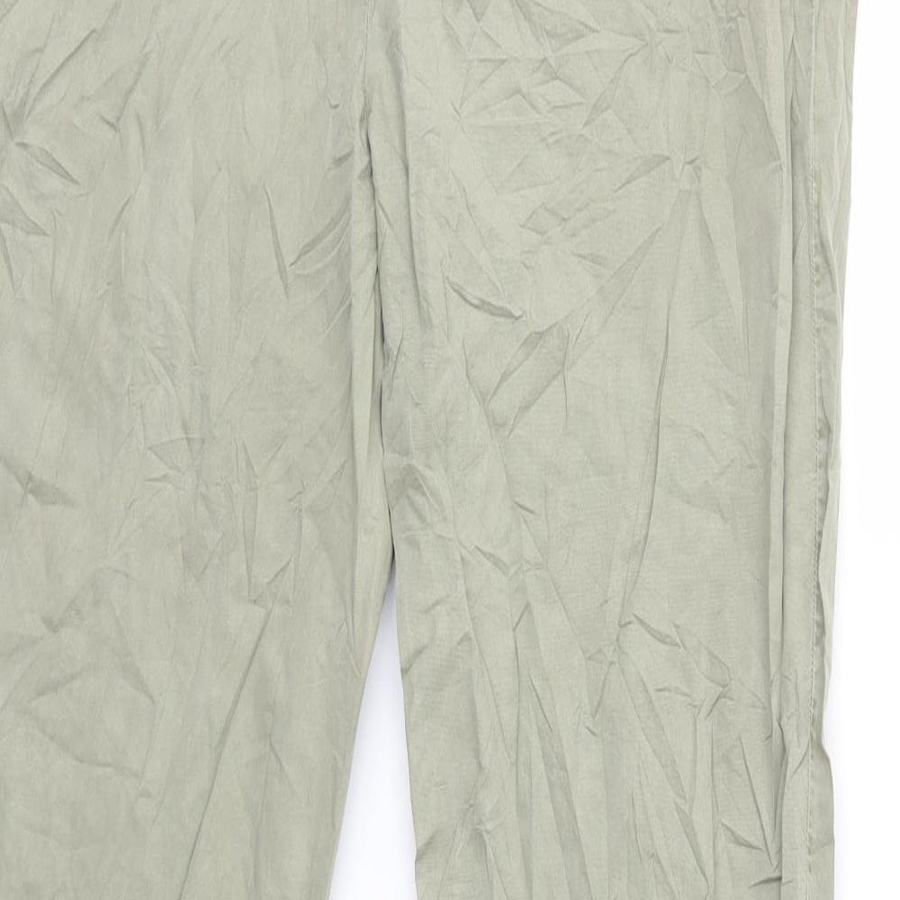 M&S Womens Green   Trousers  Size 12 L28 in