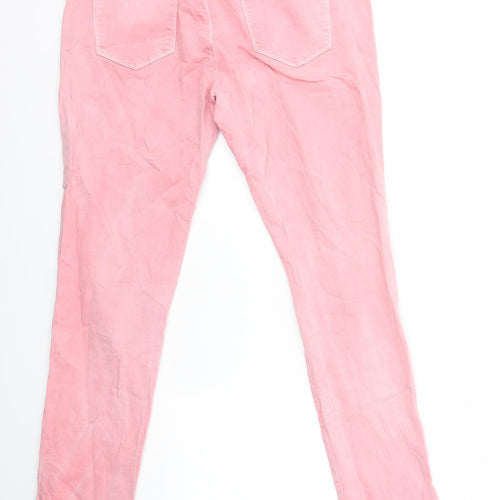 Preworn Womens Pink   Skinny Jeans Size XL L29 in