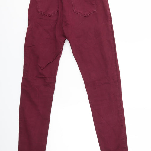 Ds Fashion Womens Purple   Skinny Jeans Size 8 L28 in