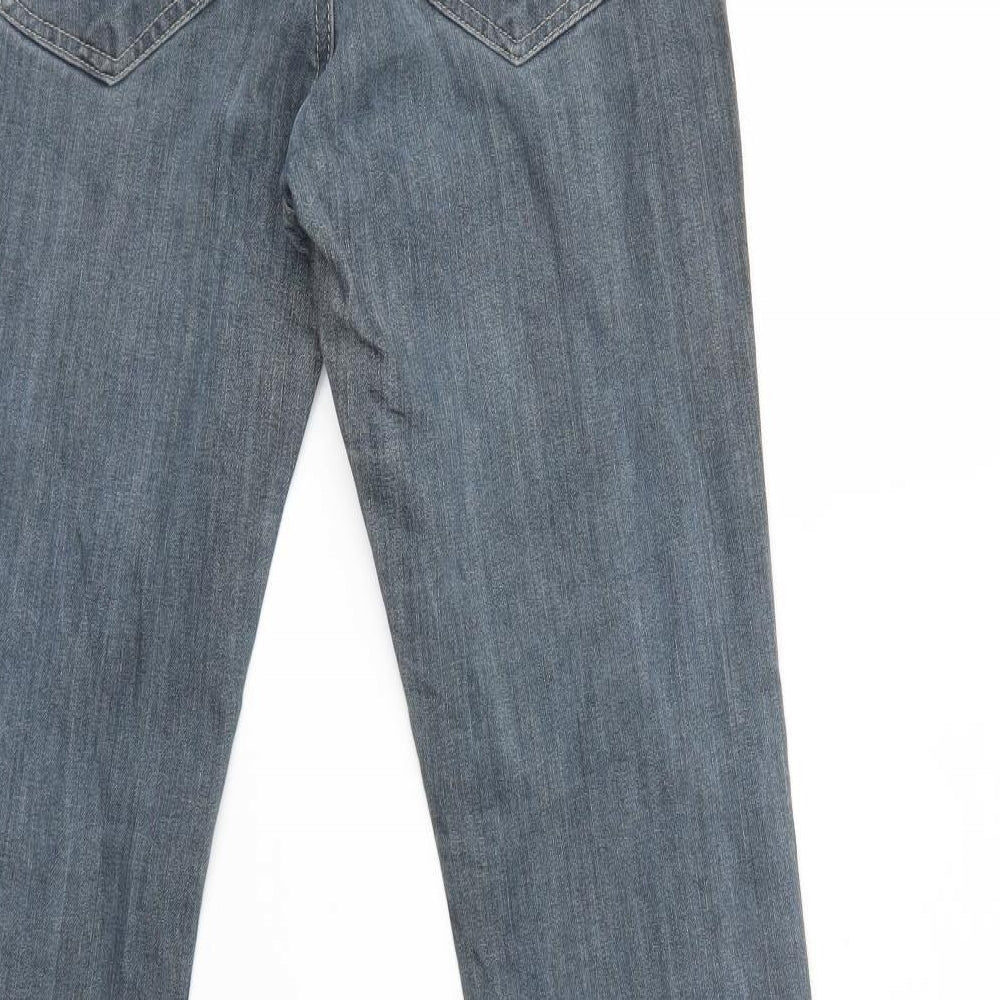 SMITH'S Womens Blue   Bootcut Jeans Size 28 in L32 in