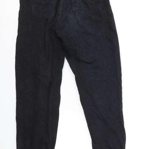 INS DILVIN Womens Black   Straight Jeans Size 6 L26 in