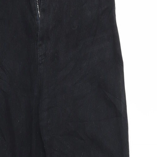 INS DILVIN Womens Black   Straight Jeans Size 6 L26 in