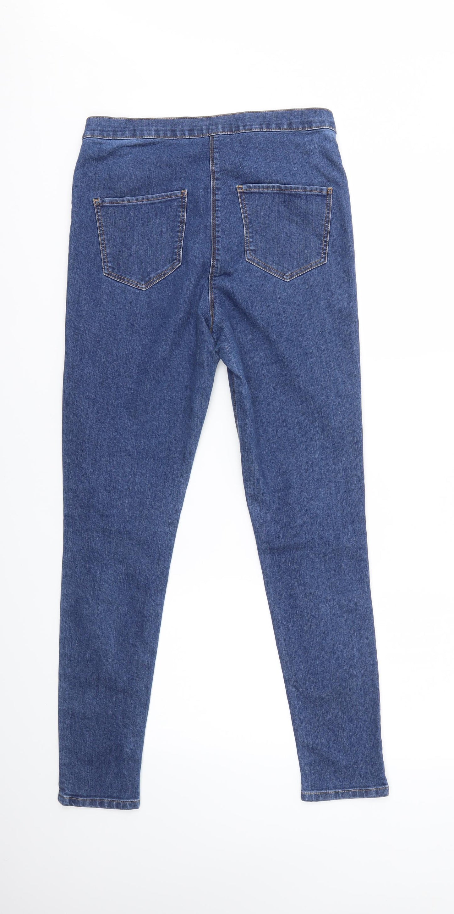 Nutmeg Womens Blue   Skinny Jeans Size 12 L27 in