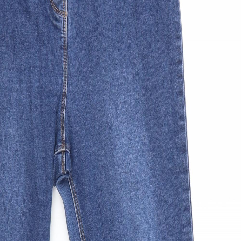 Nutmeg Womens Blue   Skinny Jeans Size 12 L27 in