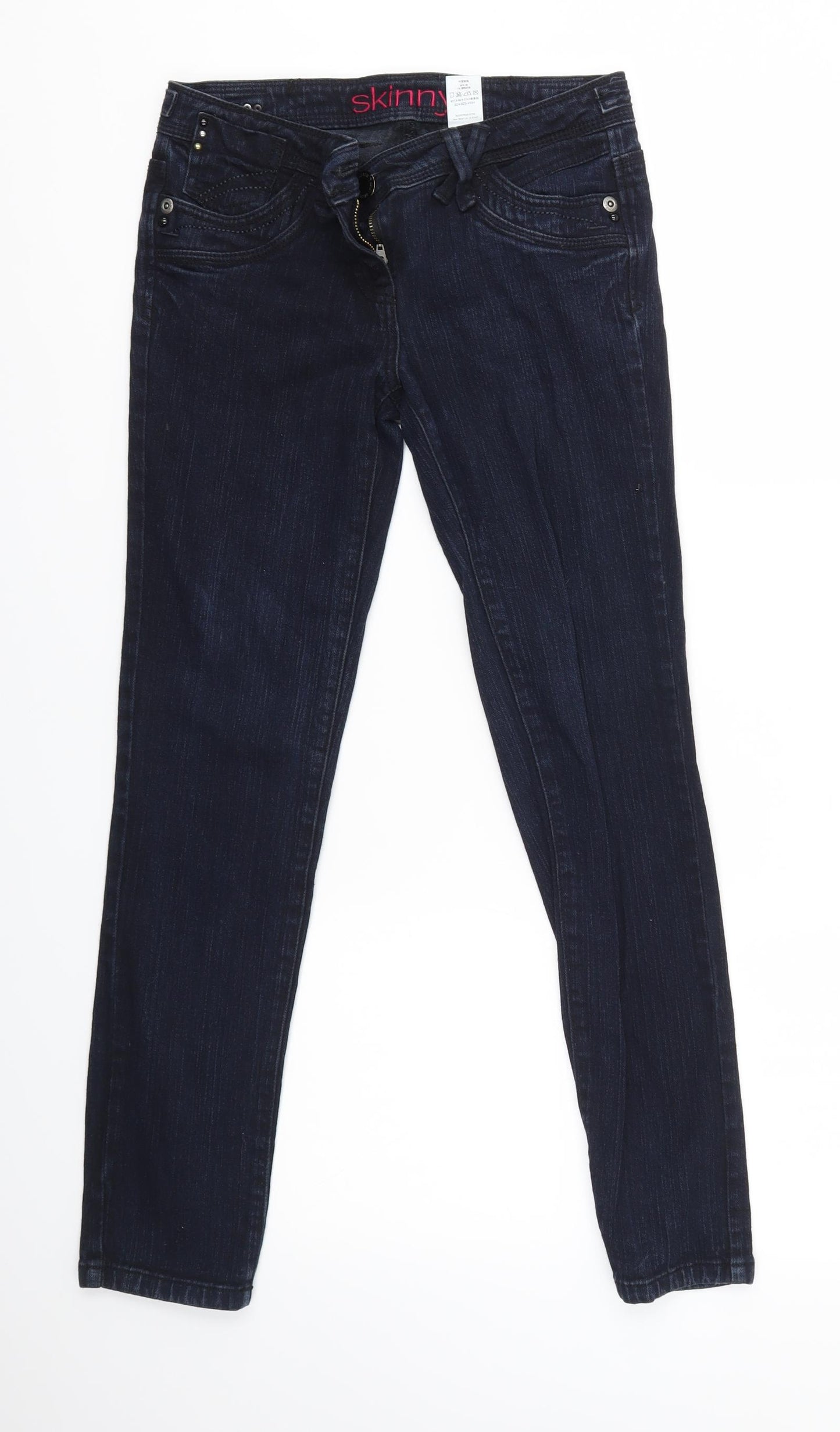 NEXT Womens Blue   Skinny Jeans Size 8 L27 in