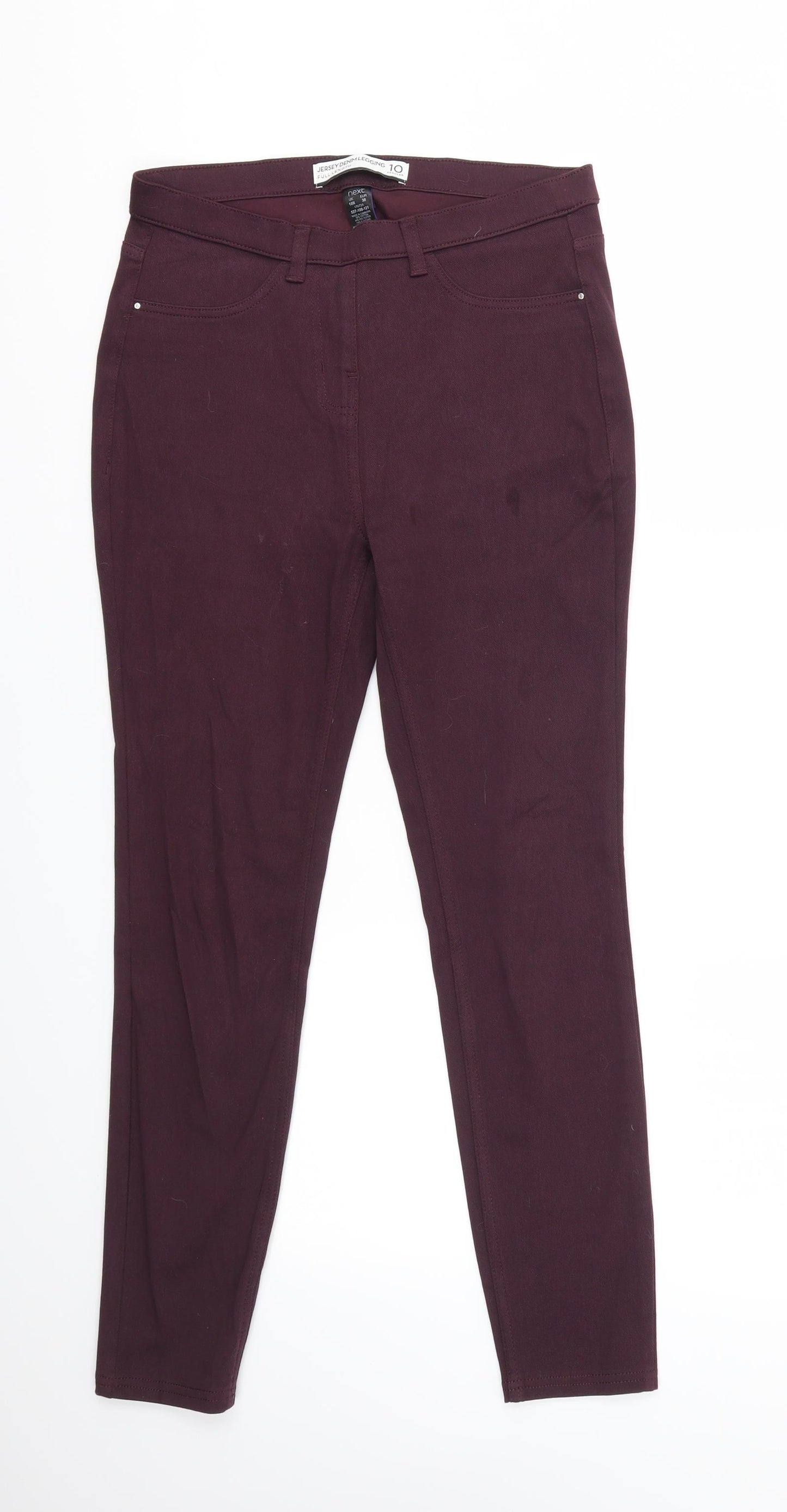 NEXT Womens Purple   Trousers  Size 10 L26 in