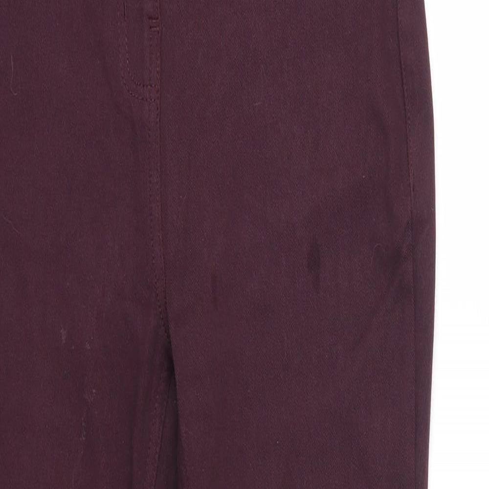 NEXT Womens Purple   Trousers  Size 10 L26 in