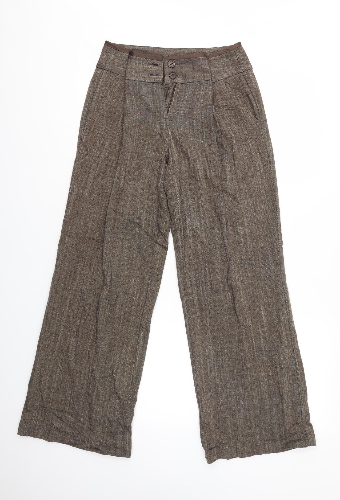 Principles Womens Brown   Trousers  Size 12 L28 in