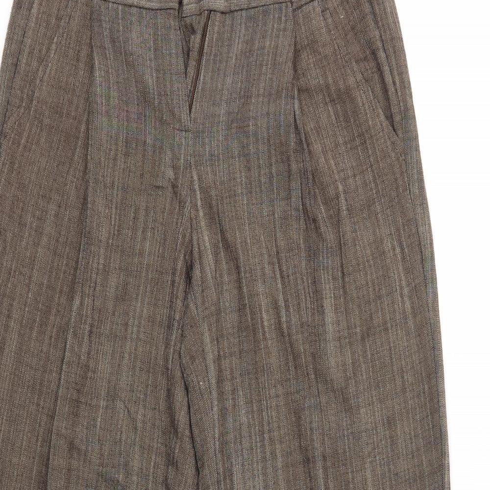 Principles Womens Brown   Trousers  Size 12 L28 in