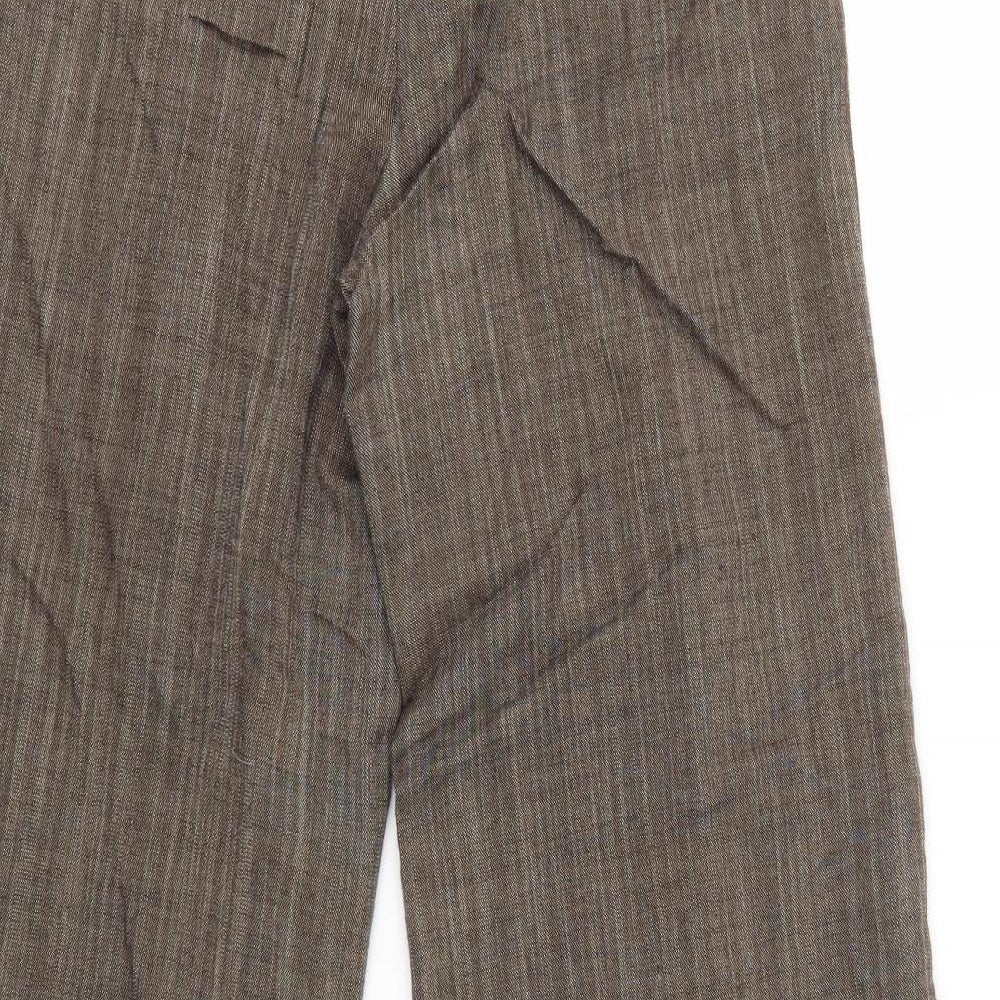 Principles Womens Brown   Trousers  Size 12 L28 in