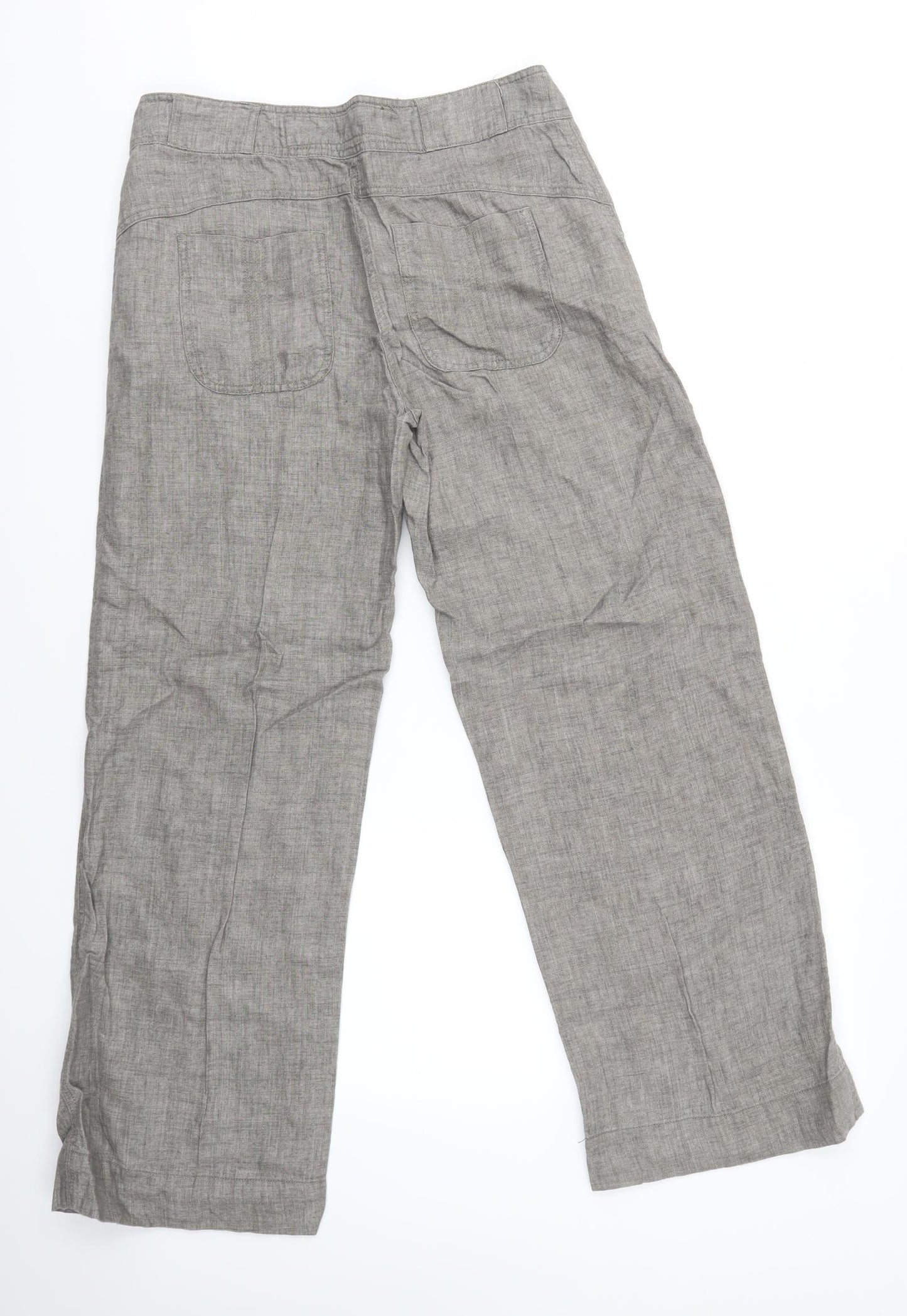 George Womens Grey   Trousers  Size 12 L29 in