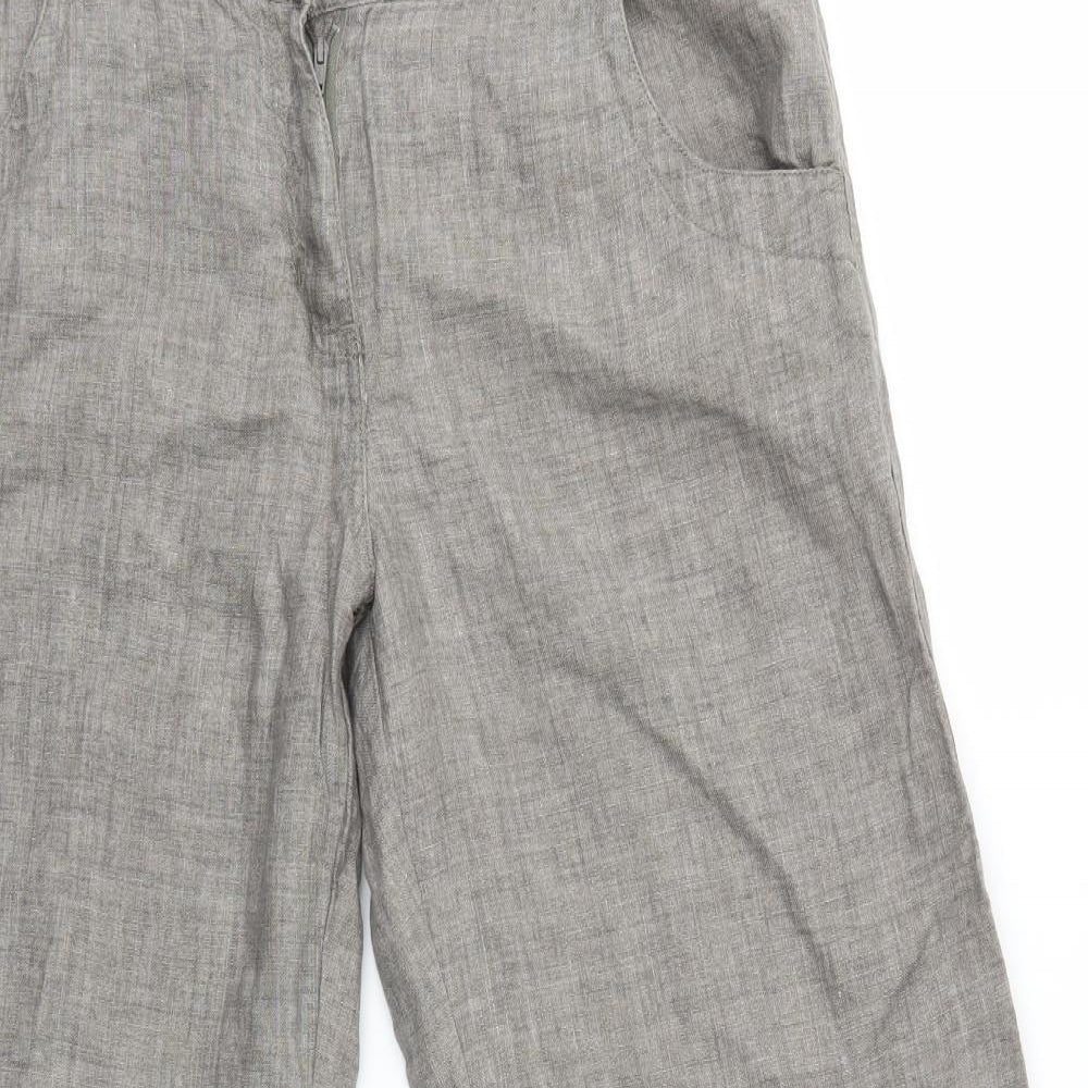 George Womens Grey   Trousers  Size 12 L29 in