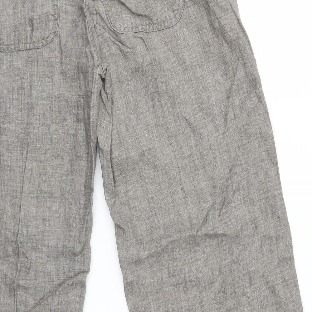 George Womens Grey   Trousers  Size 12 L29 in