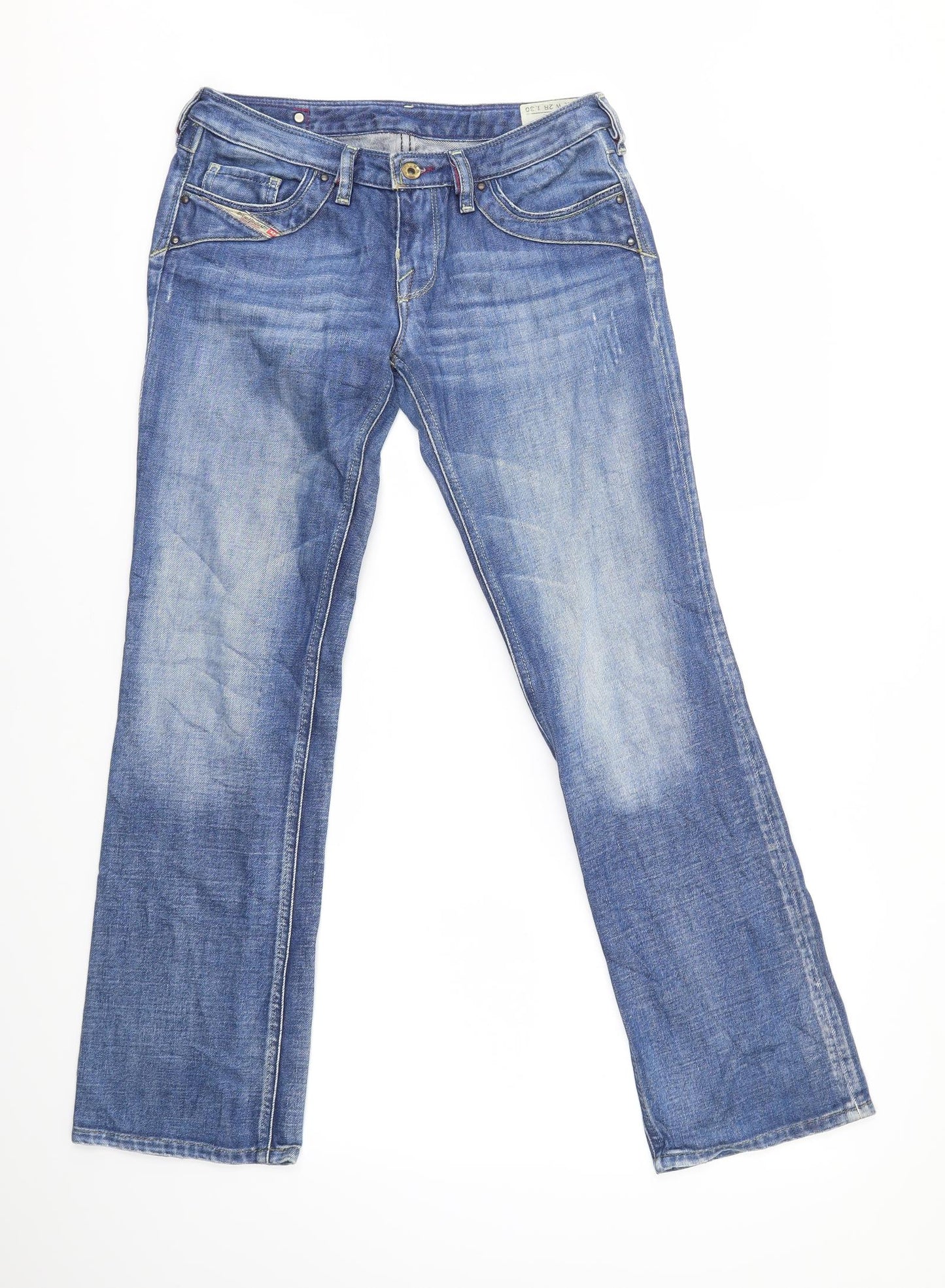 Diesel Womens Blue   Bootcut Jeans Size 28 in L30 in