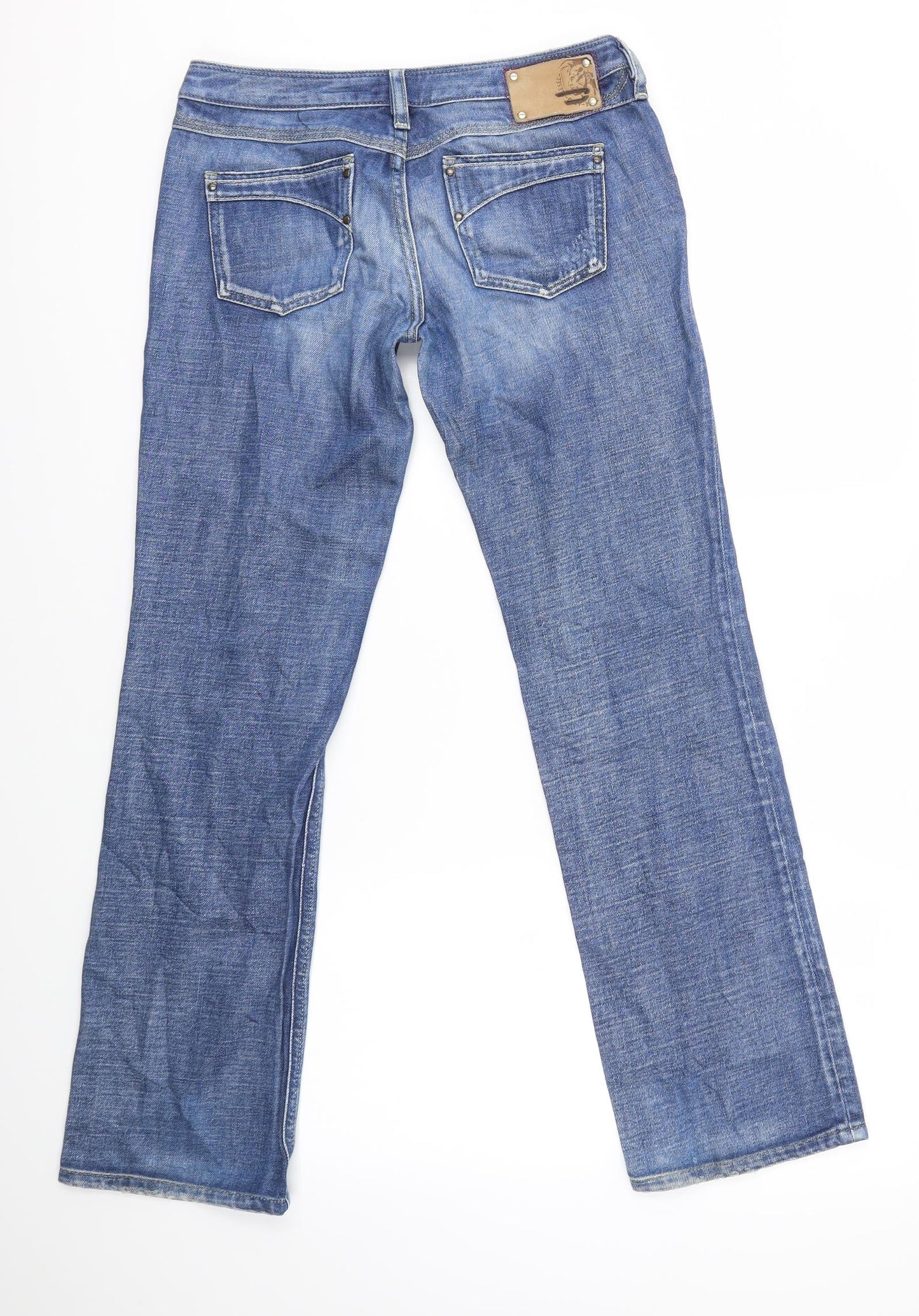 Diesel Womens Blue   Bootcut Jeans Size 28 in L30 in