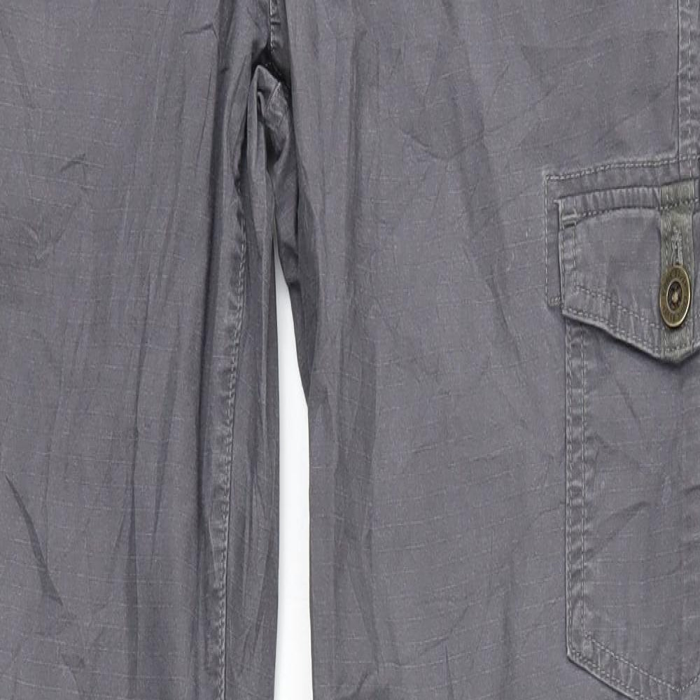 Eddie Bauer Womens Grey   Trousers  Size 10 L30 in