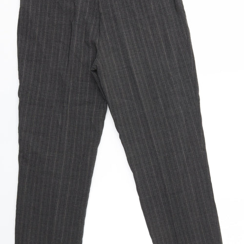 Rene Lezard Womens Grey   Dress Pants Trousers Size 32 in L28 in