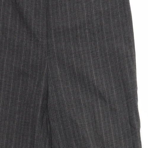 Rene Lezard Womens Grey   Dress Pants Trousers Size 32 in L28 in