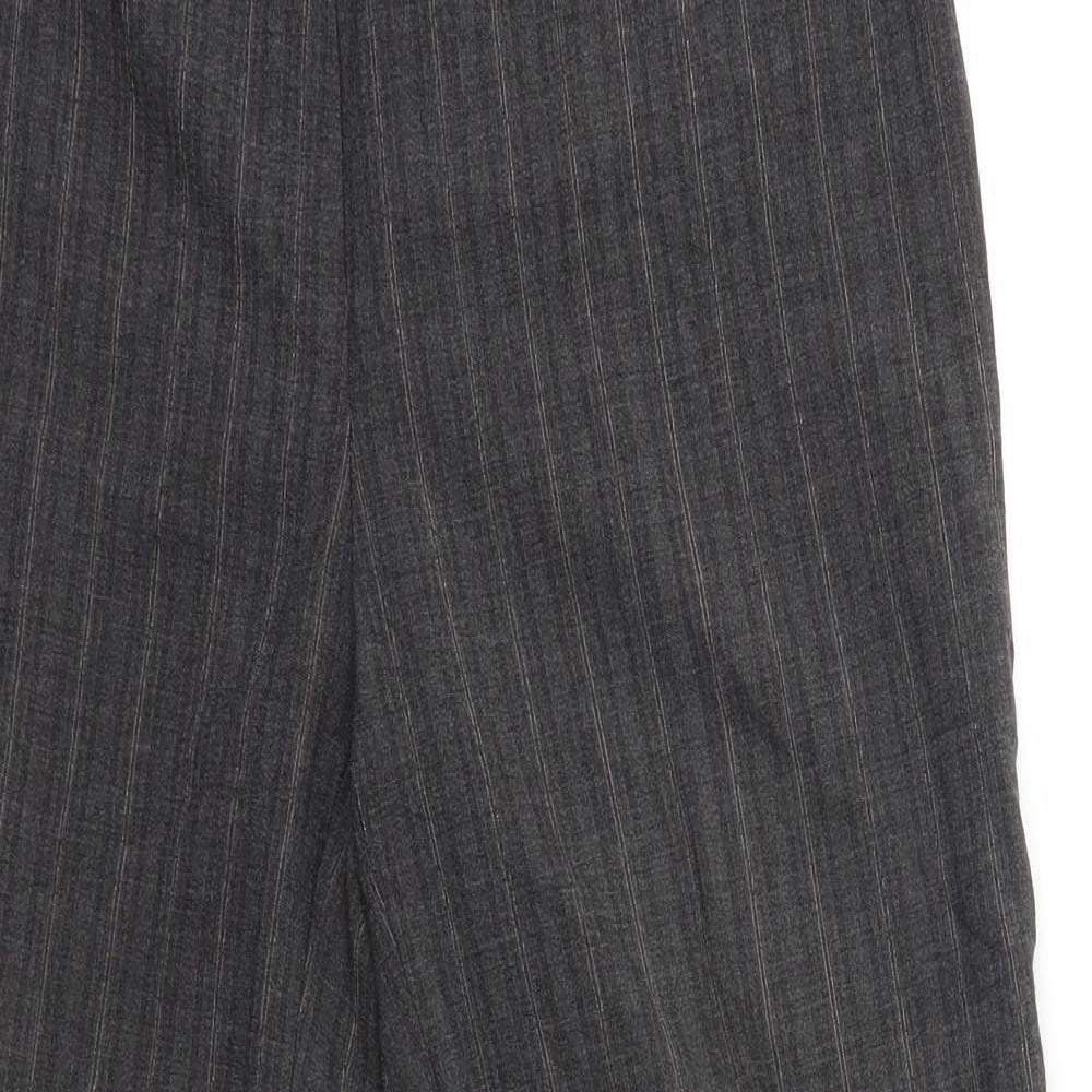 Rene Lezard Womens Grey   Dress Pants Trousers Size 32 in L28 in