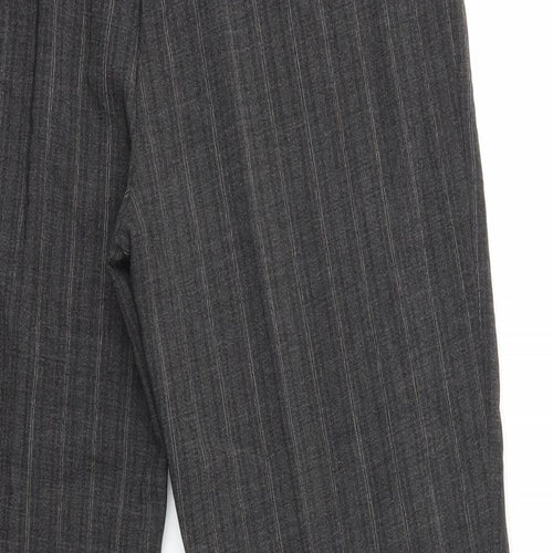Rene Lezard Womens Grey   Dress Pants Trousers Size 32 in L28 in