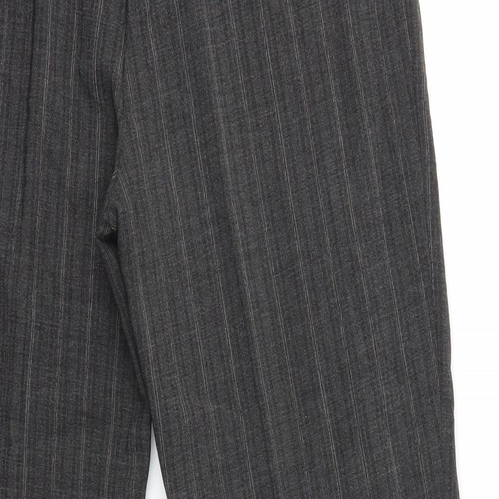 Rene Lezard Womens Grey   Dress Pants Trousers Size 32 in L28 in