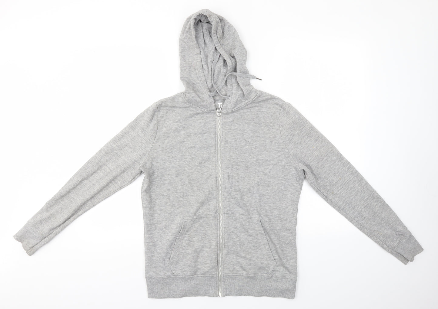 TU Womens Grey   Full Zip Hoodie Size 12