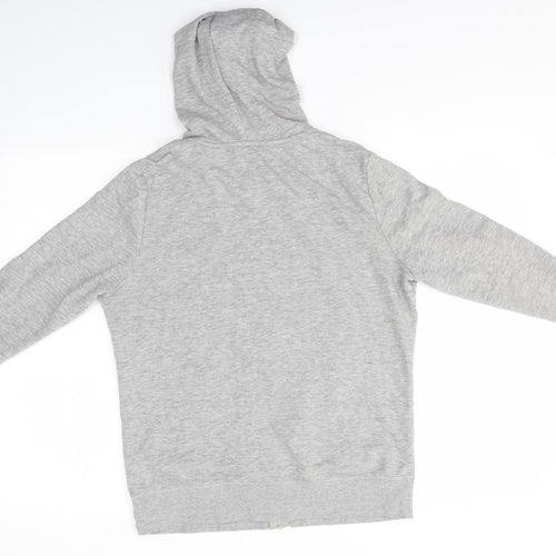 TU Womens Grey   Full Zip Hoodie Size 12