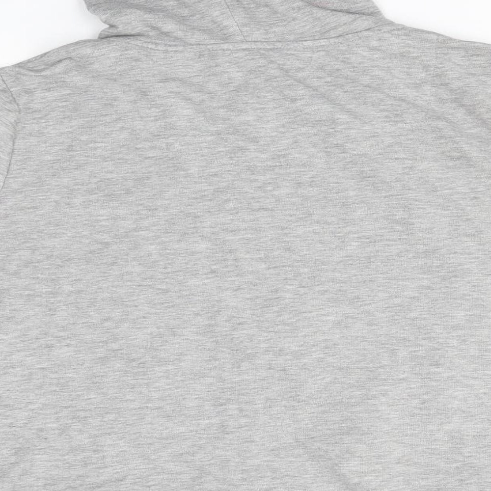 TU Womens Grey   Full Zip Hoodie Size 12