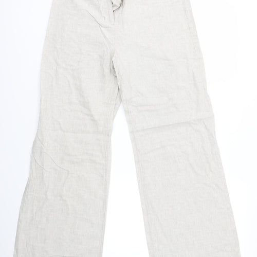 Per Una Womens Beige   Trousers  Size 12 L29 in