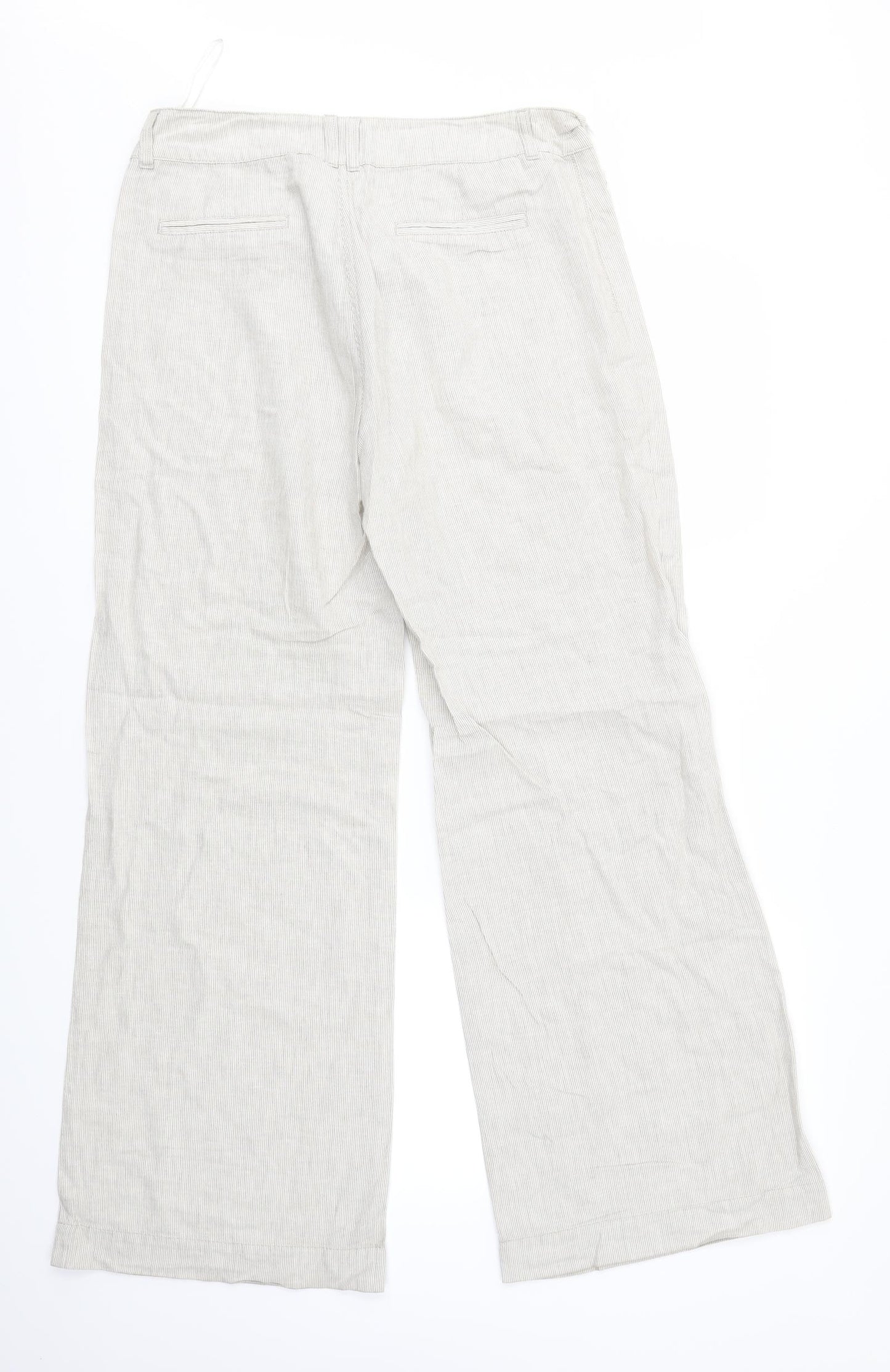 Per Una Womens Beige   Trousers  Size 12 L29 in