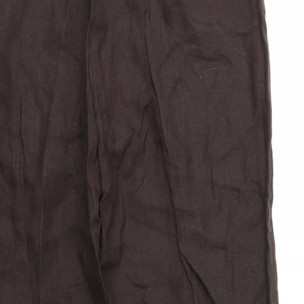 Monsoon Womens Brown   Trousers  Size 16 L27 in