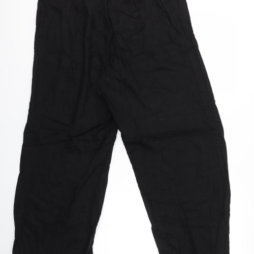 Evans Womens Black   Trousers  Size 20 L29 in