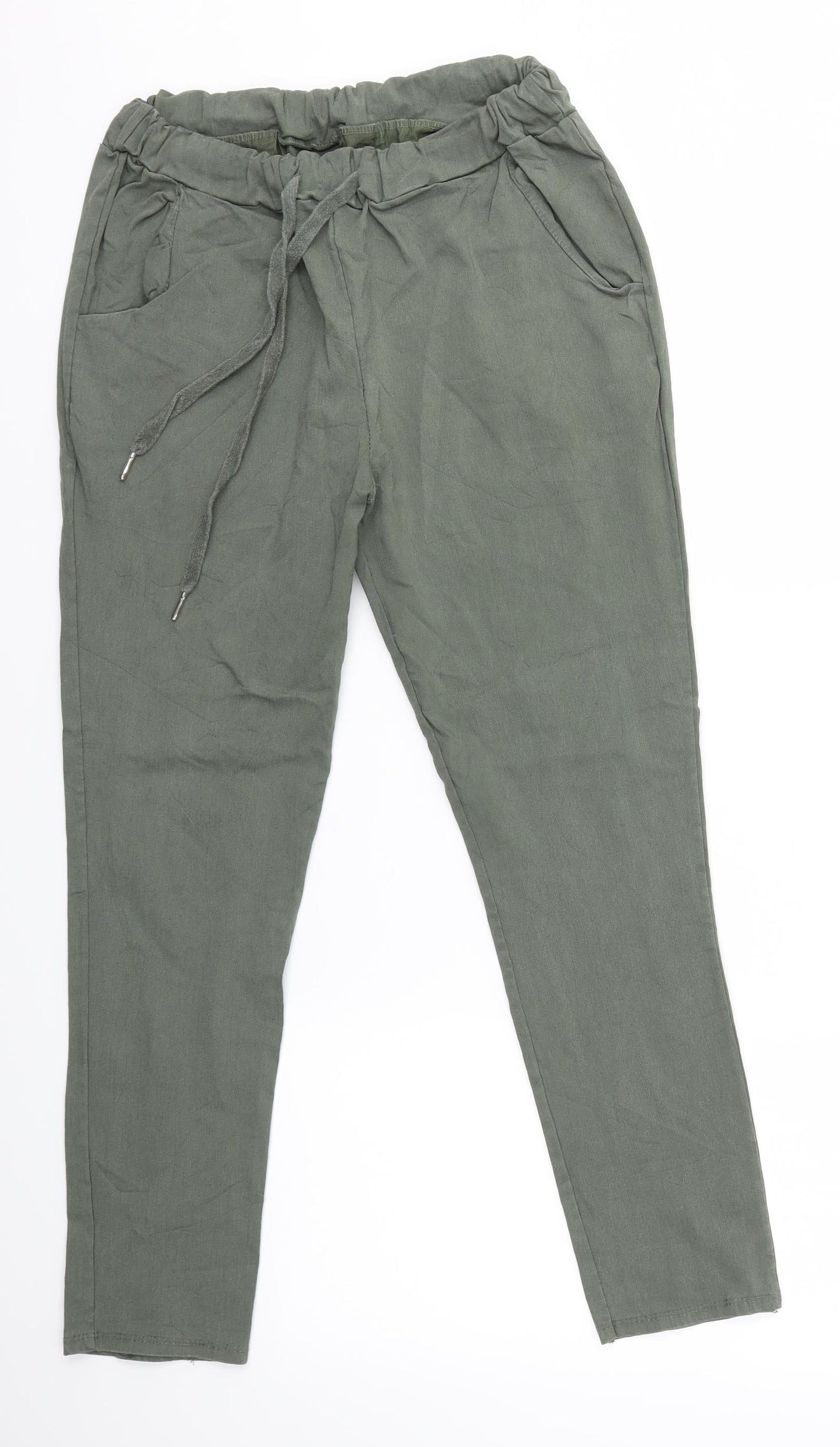 Preworn Womens Green   Trousers  Size 28 in L26 in