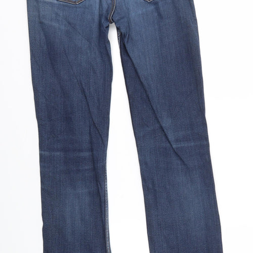 Wrangler Womens Blue   Straight Jeans Size 29 in L32 in - DREW