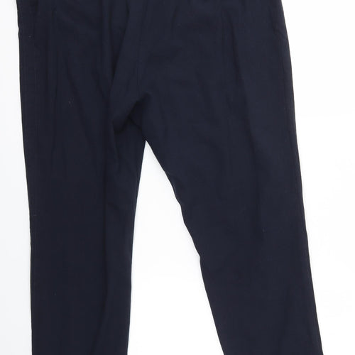 M&S Womens Blue   Trousers  Size 20 L26 in - SHORT