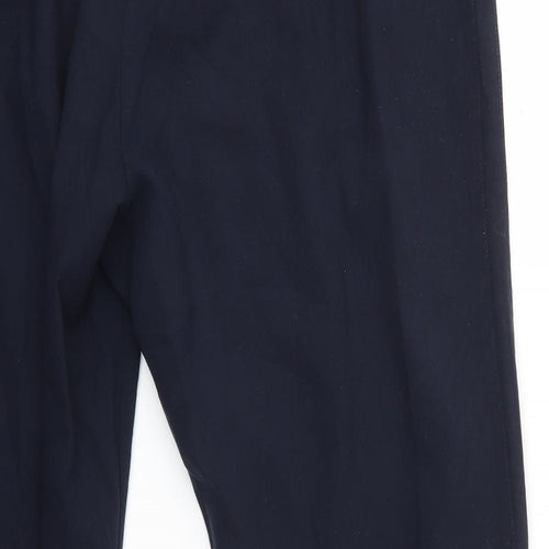 M&S Womens Blue   Trousers  Size 20 L26 in - SHORT